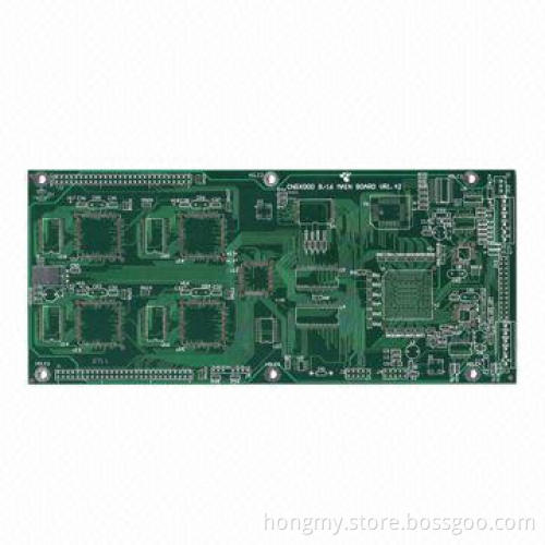 6-layer HASL Multilayer PCB, UL and RoHS Marks